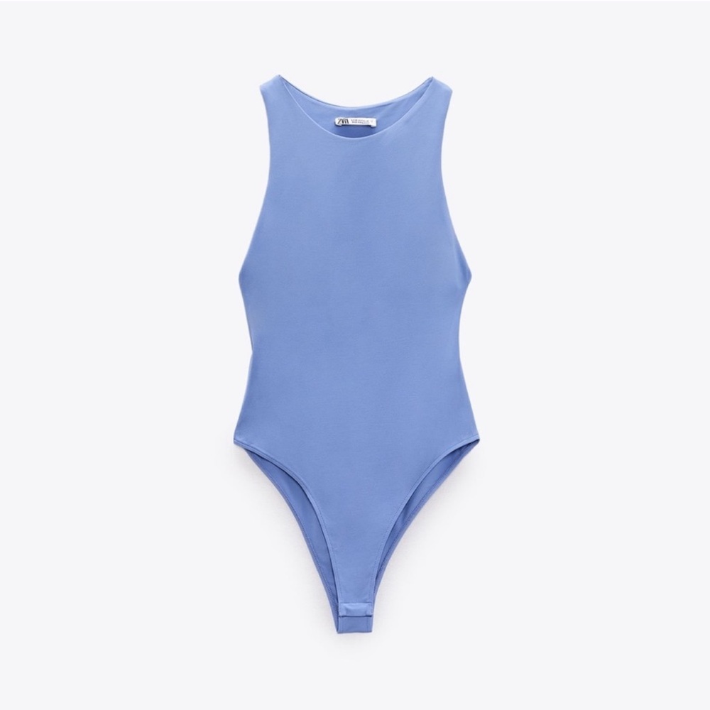 ZARA BLUE BODYSUIT